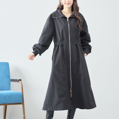 ギャザースリーブ ナイロンコート|C02-267