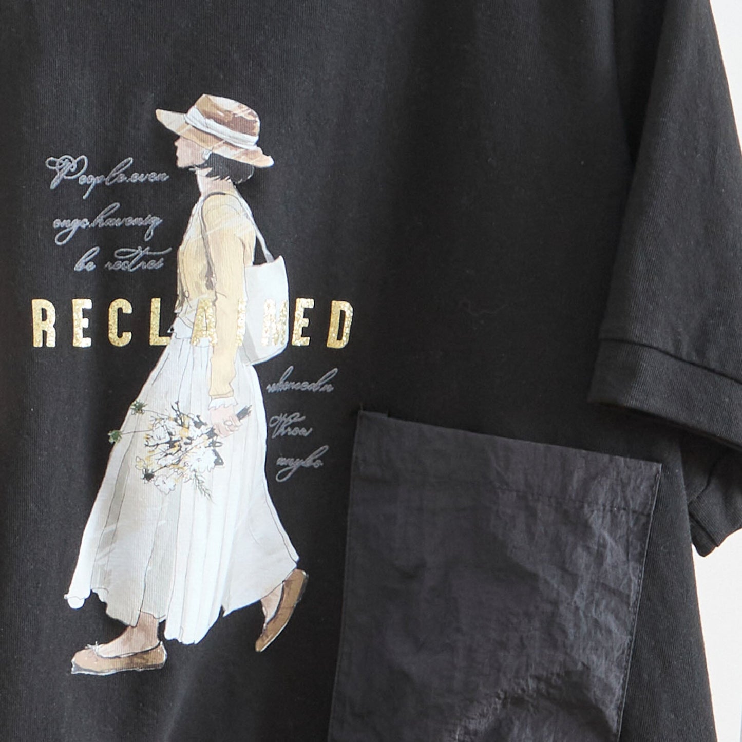 大人可愛いプリントTシャツ