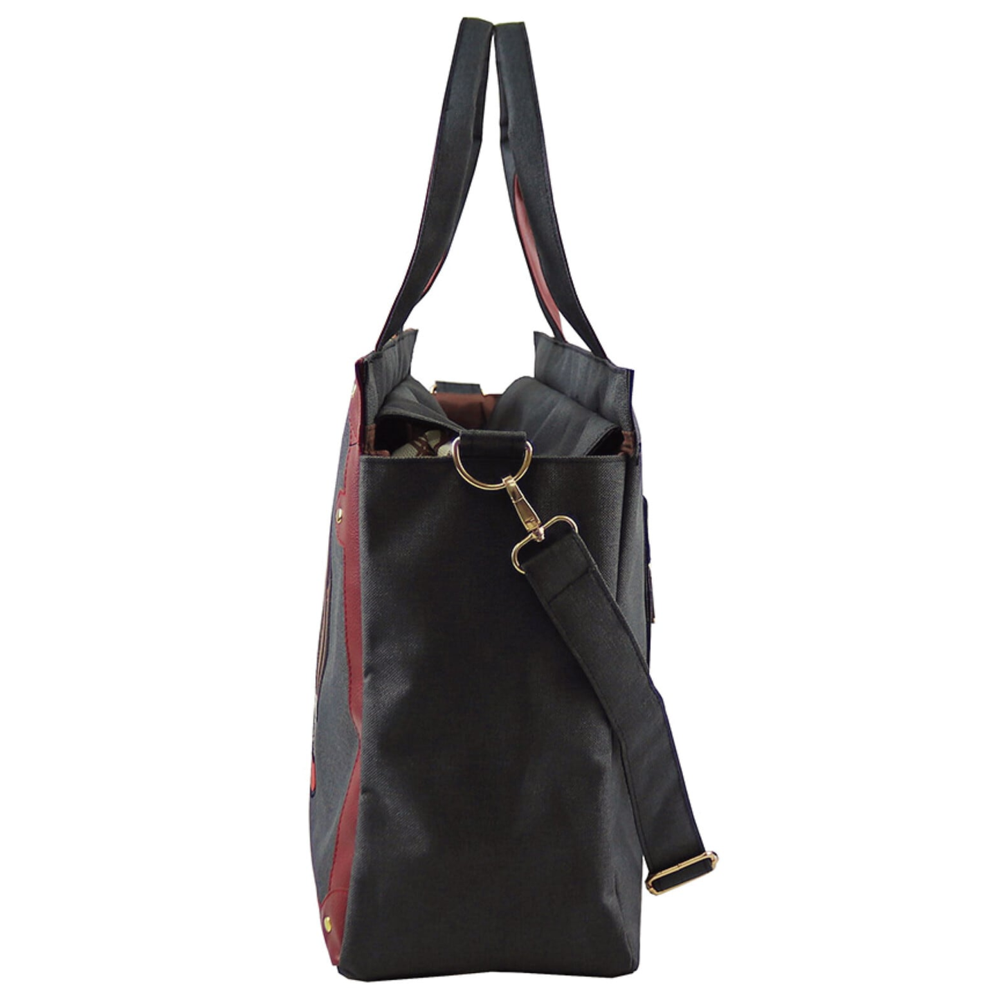 トランクサパト2WAYトート ボストン/大容量/旅行/トートバッグ/刺しゅう/レディース