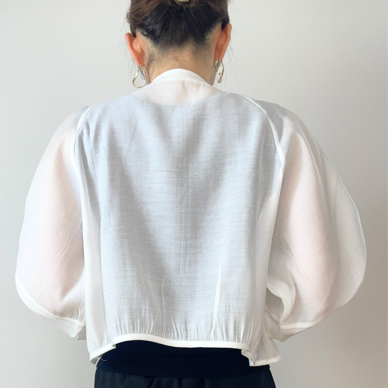 【再入荷】サマージップブルゾン｜UV・冷房対策にぴったりなシアー羽織り（2色展開・フリーサイズ）