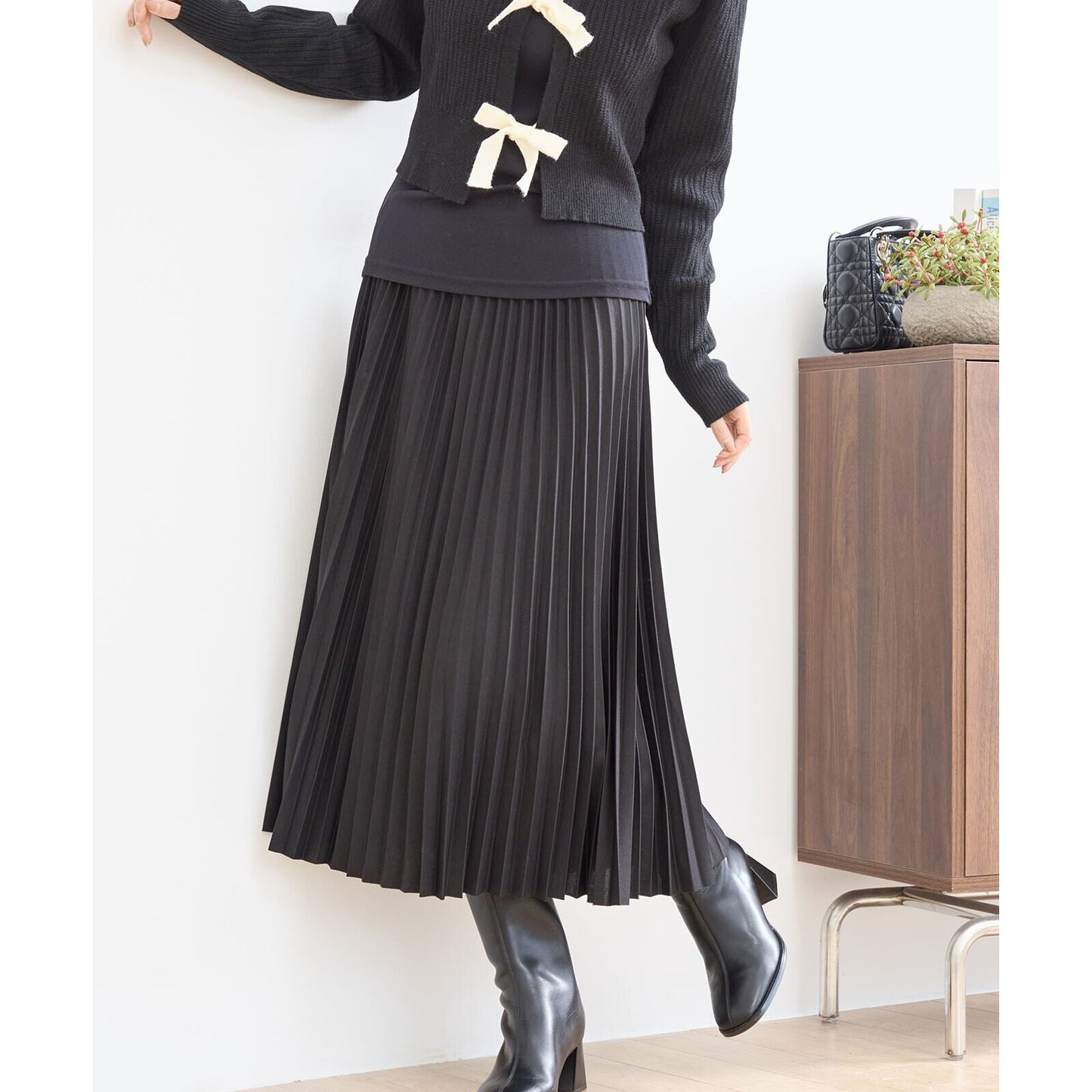 プリーツスカート