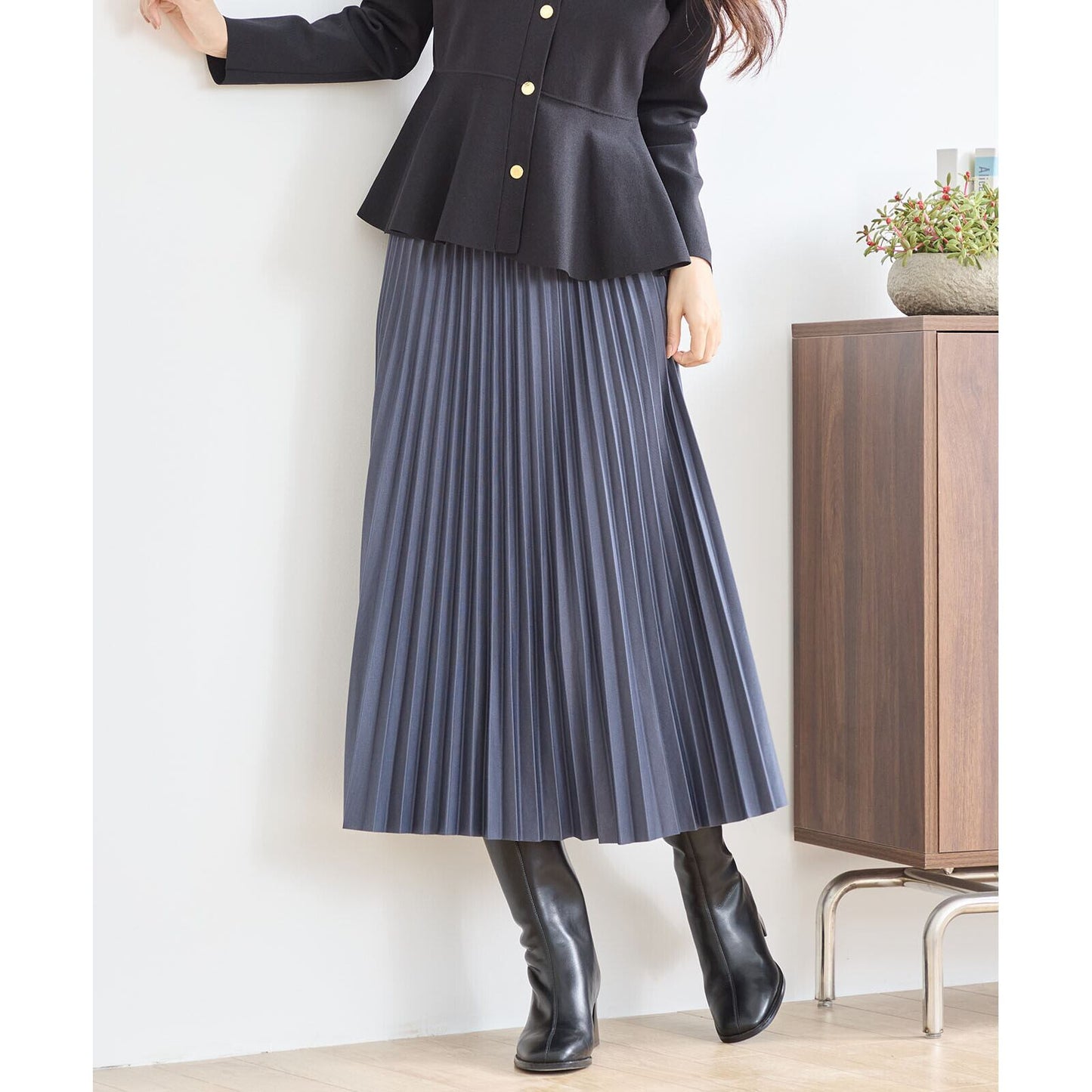 プリーツスカート