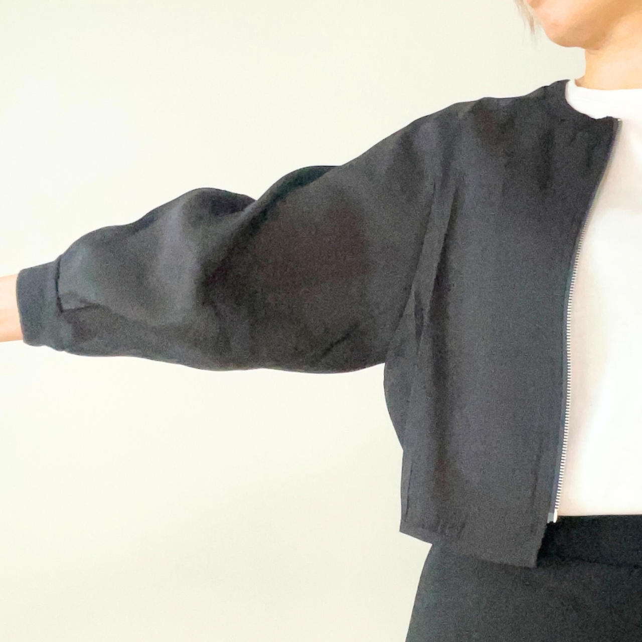 【再入荷】サマージップブルゾン｜UV・冷房対策にぴったりなシアー羽織り（2色展開・フリーサイズ）