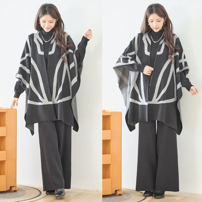 【M〜L】3点セット　ニット素材（N62-033）