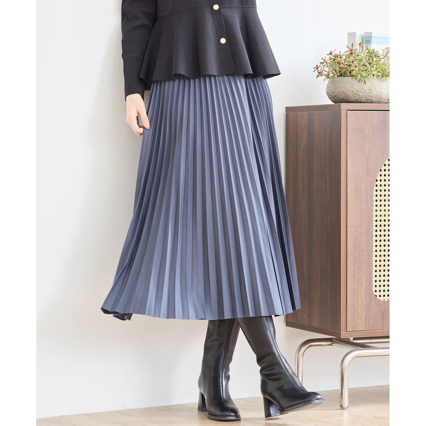 プリーツスカート