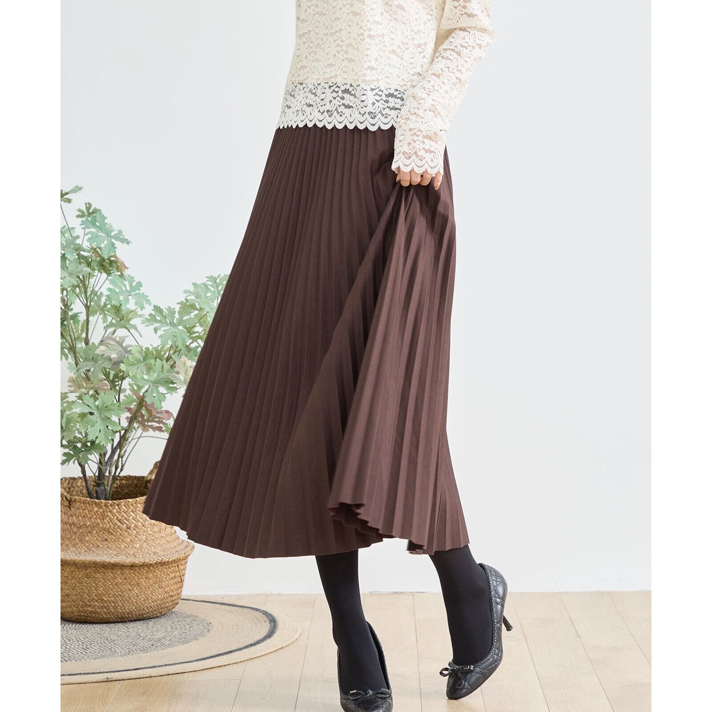 プリーツスカート